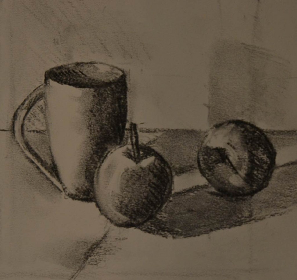 compo-pommes-fusain-christiane-schliwinski