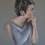 jeune-femme-profil-pastel-christiane-schliwinski-art-peinture-dessin