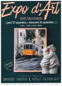 EXPOSITION D’ART ISALINE – CANDE – du 27 au 30 septembre 2018